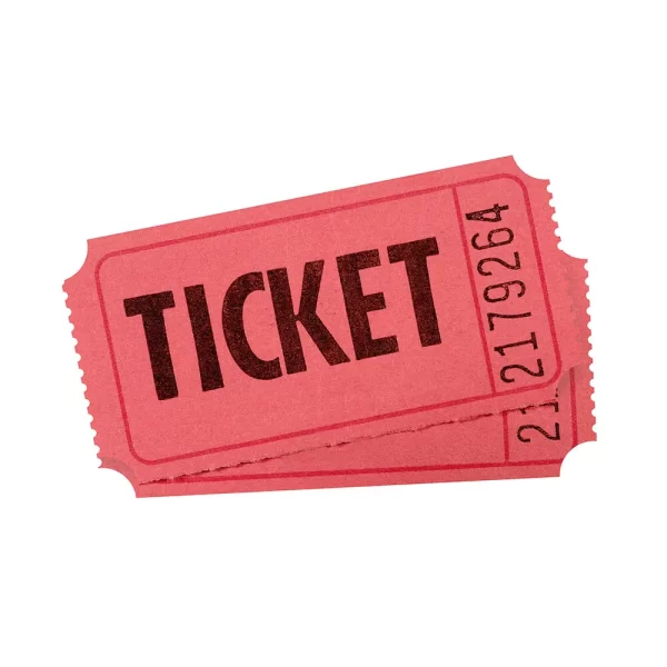 50/50 Raffle Ticket